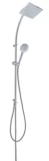 Shower system Herse Turn chrome-plated