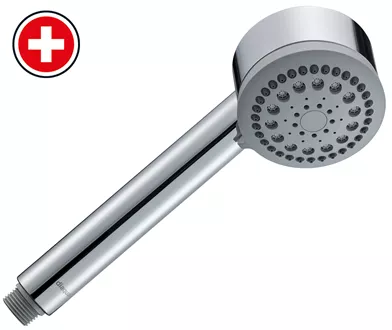 Shower handle Baronessa chrome -adjustable ring grey