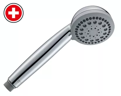 Shower handle Duchessa chrome -adjustable ring grey