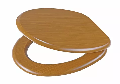 Toilet seat Forest Slow Down beech - MDF - FSC® 100%