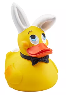 Rubber duck Bunny yellow