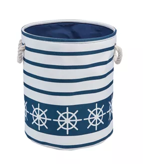 Basket Maritim white, blue