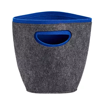 Basket Felt grey / blue