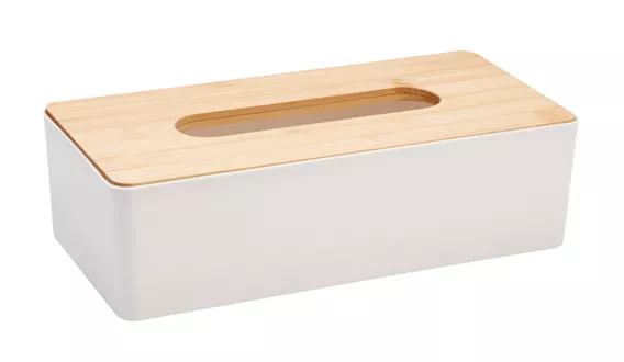 Distributeur serviettes Bambou blanc