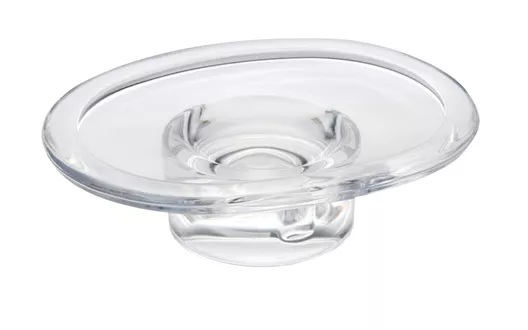 Soap dish crystal clear
