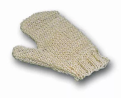 Gloves made of sisal fine