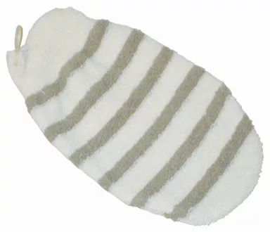 Cotton gloves with linen