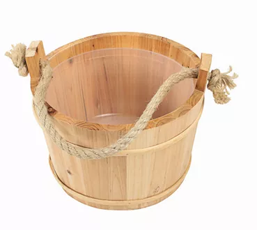 Sauna bucket pine