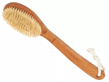 Bath brush Bamboo w/coconut bristles