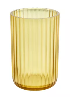 Tumbler Priscilla yellow transparent