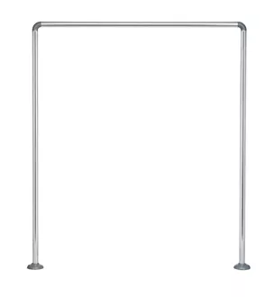 Barre rideaux de douche Basic chrome