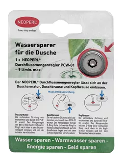 Wassersparer für die Dusche nature / PCW-01