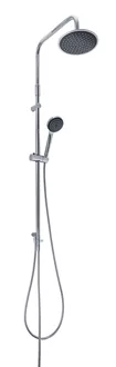 Shower system Pandia Turn chrome-plated