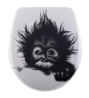 WC-Sitz Nice Slow Down Monkey