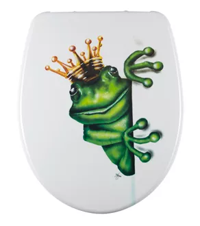 Toilet seat Nice Slow Down Frog king