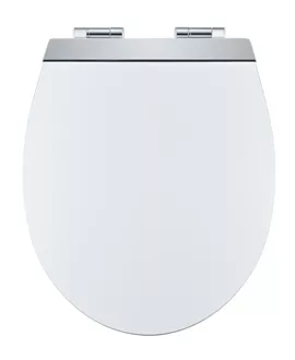 Siège WC Menton LED Slow Down blanc - MDF - FSC® 100%