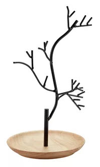 Jewellery holder tree black