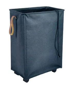 Laundry basket Levi dark blue