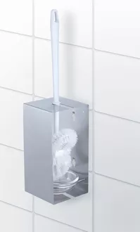 Toilet brush holder wall INOX
