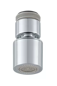 VARIOduo PCA® Adjust. aerator with swivel, chrome-plated