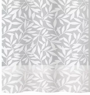 Shower curtain PEVA Leaf