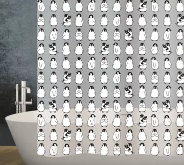 Shower curtain PEVA Pingi