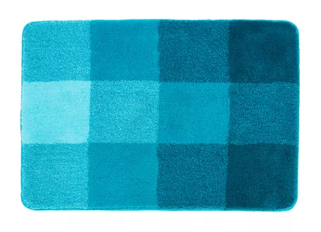 Bath rug Tilo turquoise