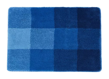 Bath rug Tilo blue