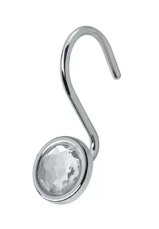 Shower curtain hook Crystal chrom