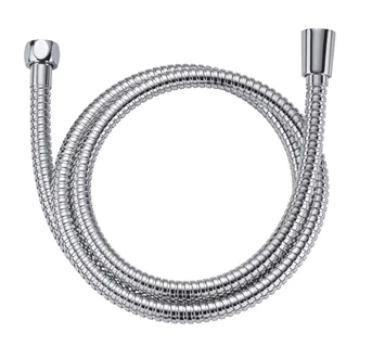 Shower hose in metal