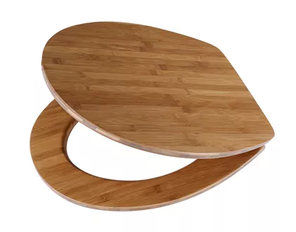 Toilet seat Lyon Slow Down Dark Bamboo