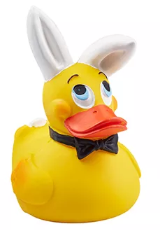 Canard de bain Bunny jaune