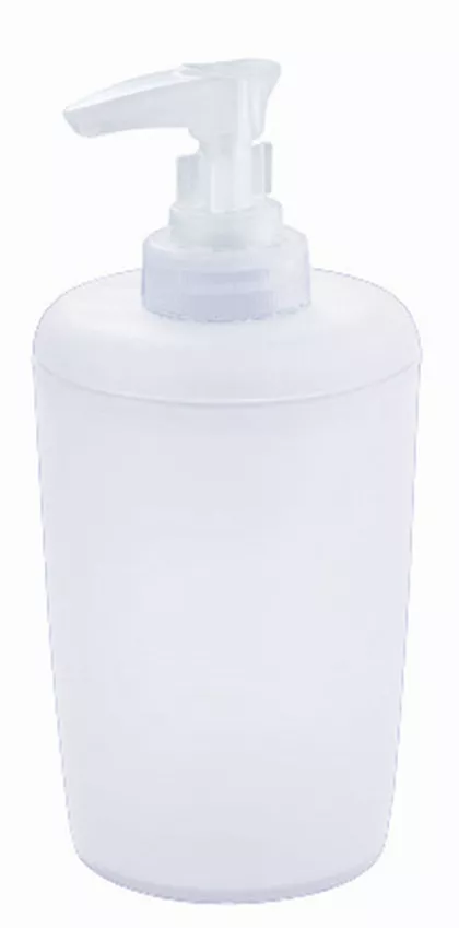 Seifenspender Trend Frosted weiss transparent