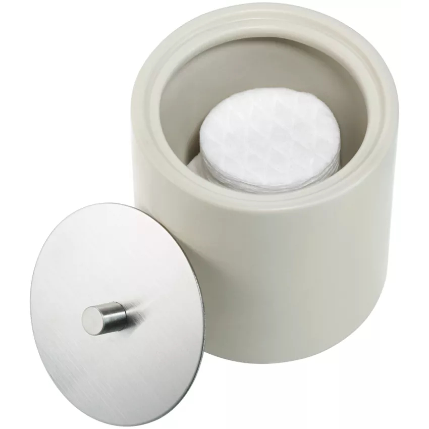 Kosmetikdose Zylo kit inox offen offen