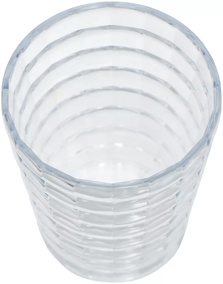 Mundspülbecher Glady transparent oben