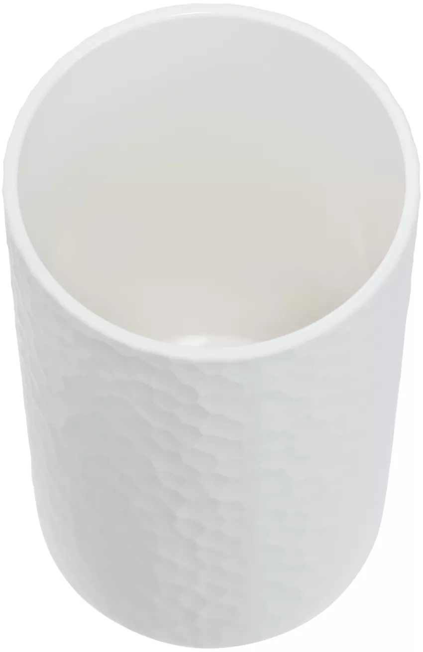 Mundspülbecher Detre weiss oben