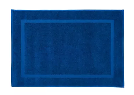 Tapis en tissu éponge Fresco bleu foncé