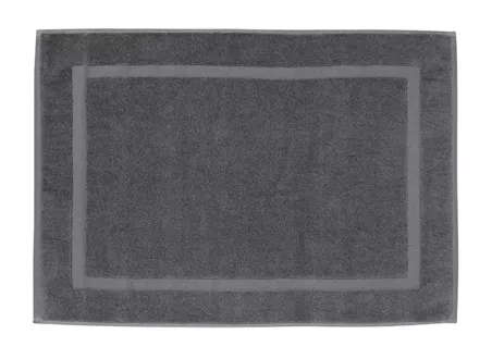 Tapis en tissu éponge Fresco gris foncé